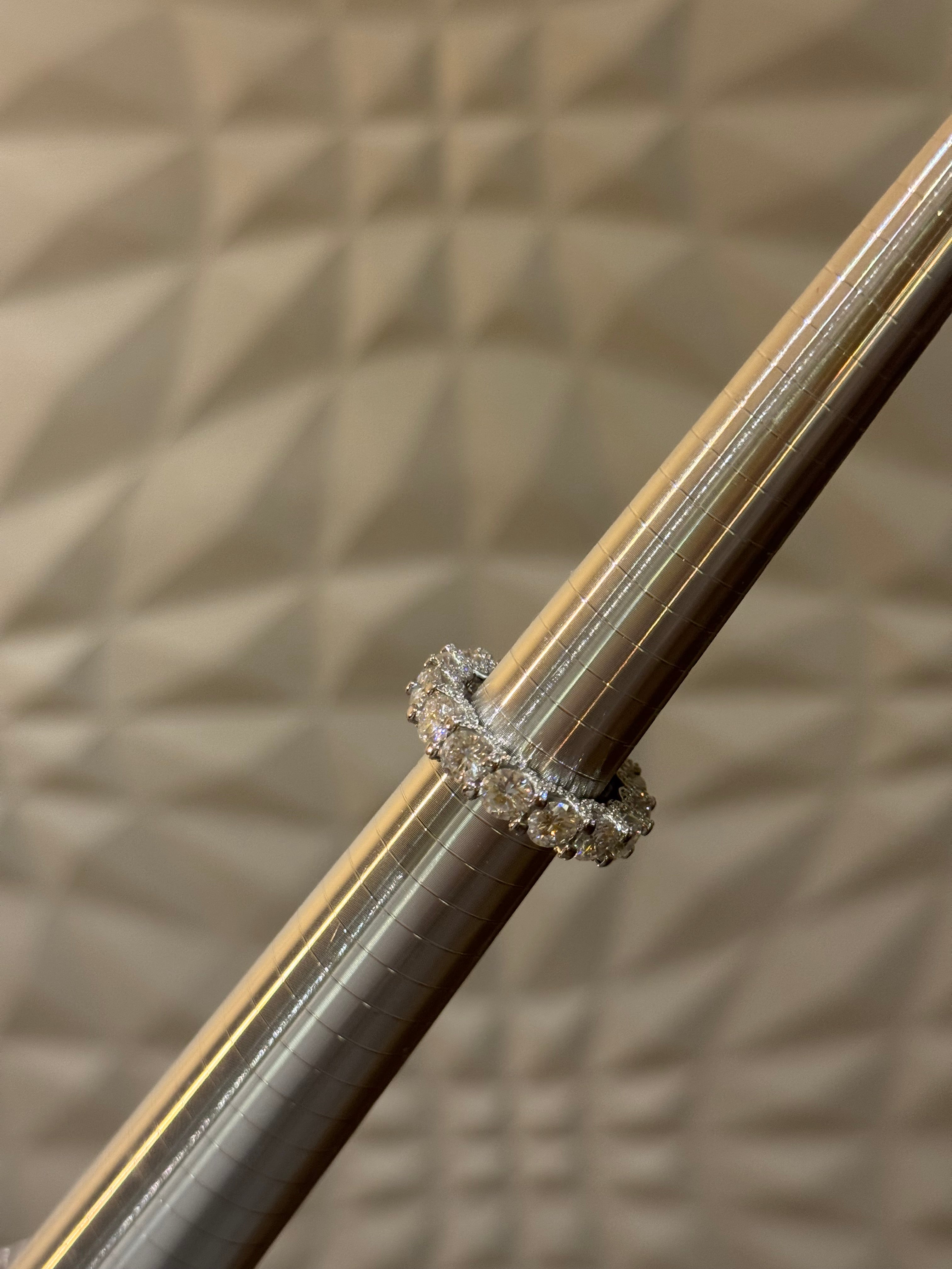 Round Cut Eternity Ring