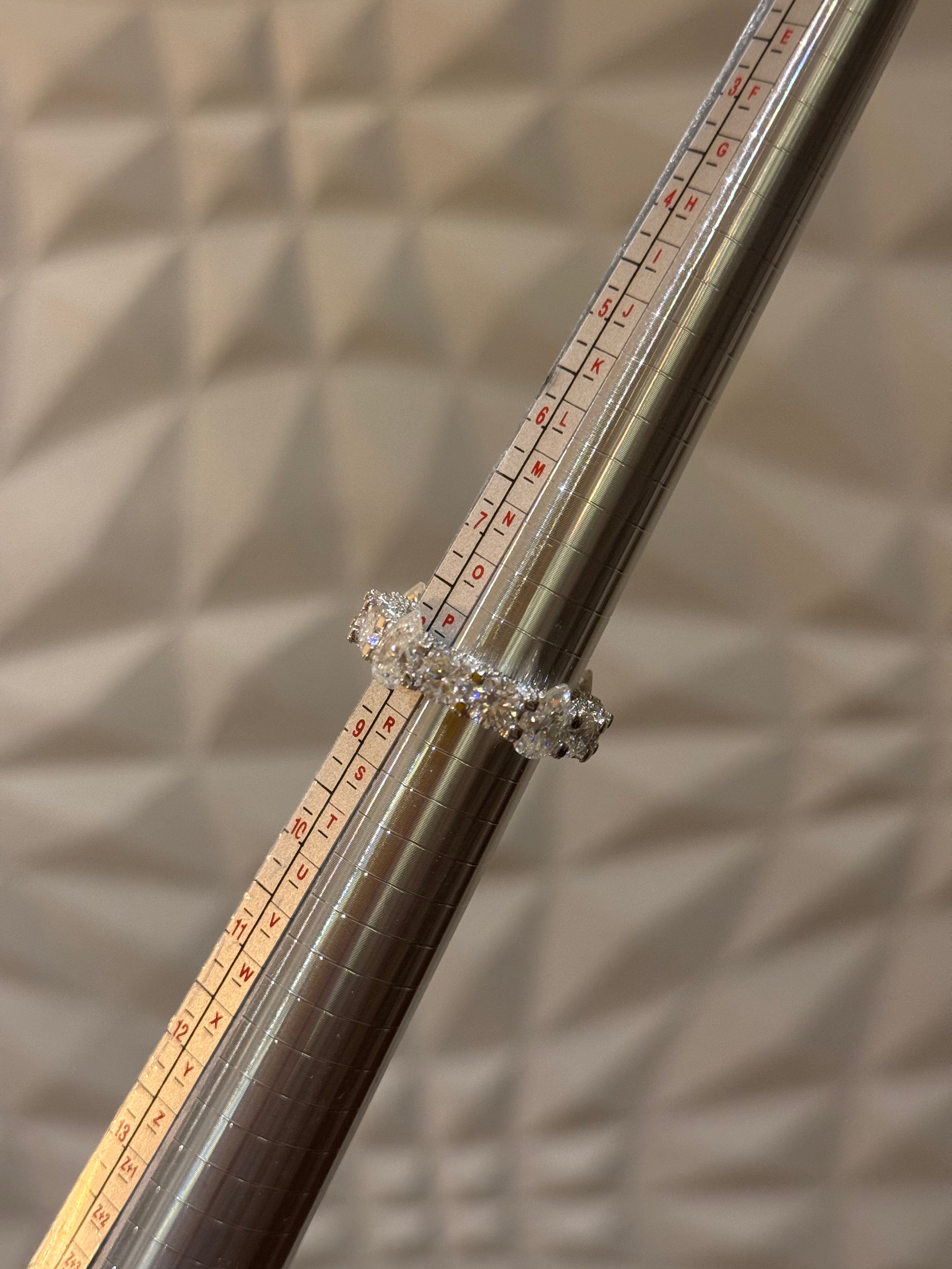 Pear Cut Eternity Ring