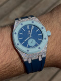 World’s First Buss Down AP Swatch Strap